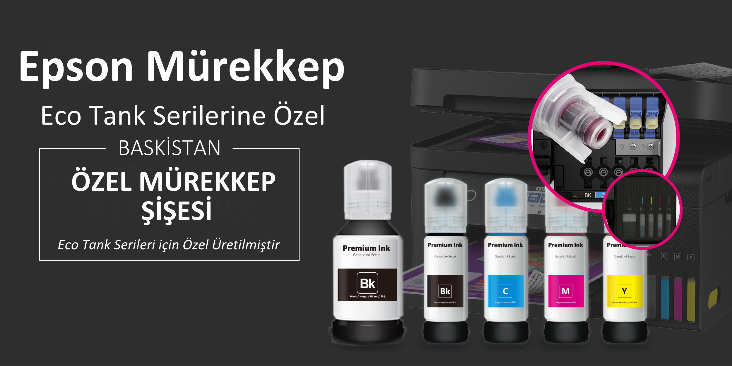 Epson Ecotank Mürekkep