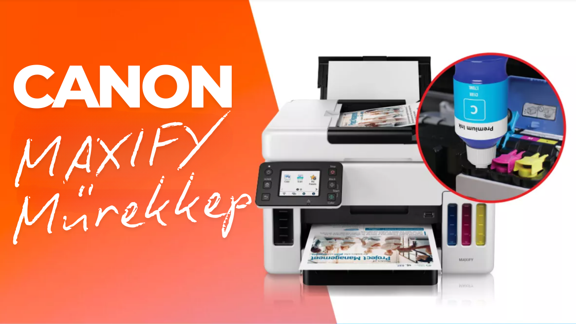 Canon Tanklı Yazıcı Mürekkebi