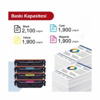 Baskistan Canon CRG-069 Muadil Toner Çipsiz - LBP673Cdw-MF752Cdw-MF754Cdw