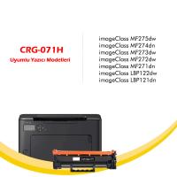 Baskistan Canon I-Sensys LBP121dn CRG-071 Siyah Muadil Toner Çipsiz