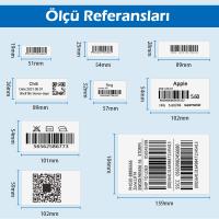 Dymo LABELWRITER 400 LW 99010 Uyumlu Adres Etiketi 89 x 28 mm 2 x 130 Adet - Beyaz