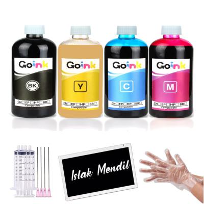 Goink Canon  MAXIFY GX6040 4 Renk Pigment Muadil Mürekkep 4x250 ml