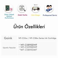 Baskistan Epson WF-C5390DW  Series Siyah Mürekkep Kartuşu XL (Muadil)