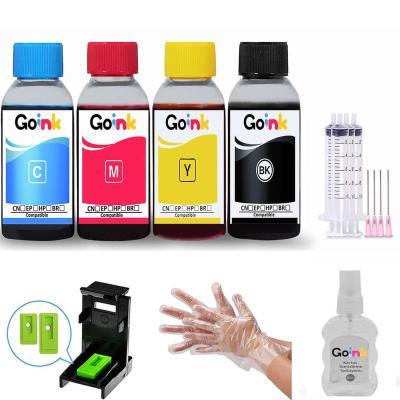 Goink Hp DeskJet Ink Advantage Ultra 4828 Kartuş Uyumlu Dolum Seti