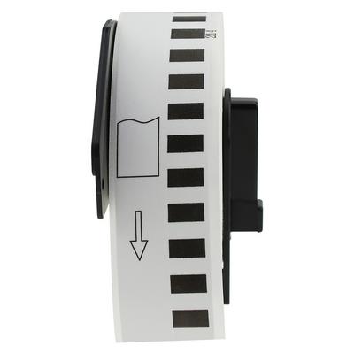 Baskistan Brother P-Touch DK-22214 Sürekli Etiket – QL-1110NWB Uyumlu (12mm x 30,48m) Muadil Ürün