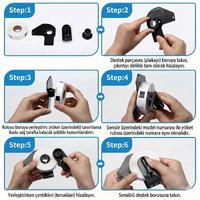 Baskistan Brother QL Serisi Uyumlu DK-11201 Standart Adres Etiketi (29mm x 90mm, 400 Adet/Rulo) - Muadil Termal Rulo