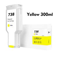 Baskistan HP 738 Muadil Kartuş Seti | Designjet T850 & T950 Uyumlu | Yüksek Kalite, Ekonomik Çözüm