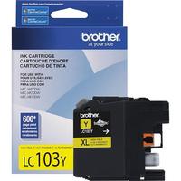كارتوج Brother LC103Y أصلي صفراء - DCP-J132W