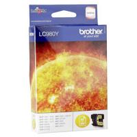 كرتوج Brother LC38 LC980 أصفر أصلي