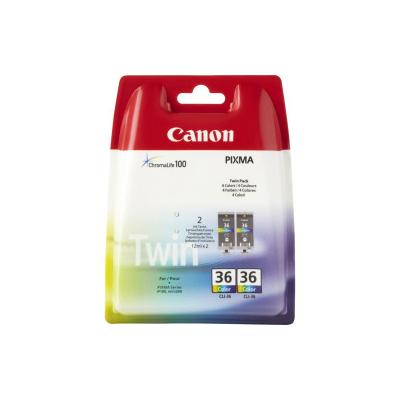 Canon CLI-36 1511B018 Renkli Orijinal Kartuş İkili Set