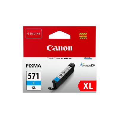 Canon CLI-571XL 0332C001 Mavi Yüksek Kapasiteli Orijinal Kartuş