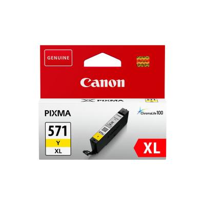 Canon CLI-571XL 0334C001 Sarı Yüksek Kapasiteli Orijinal Kartuş