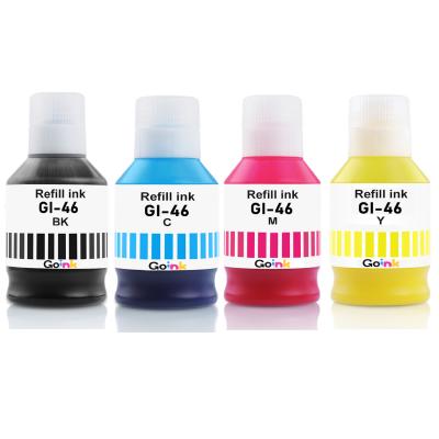 Goink Canon GI-46 4 Renk Pigment Muadil Mürekkep GX1040/GX2040/GX3040/GX4040/GX5040/GX6040/GX7040
