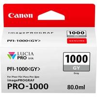 Canon PFI-1000GY 0552C001 Genuine Grey Ink Cartridge