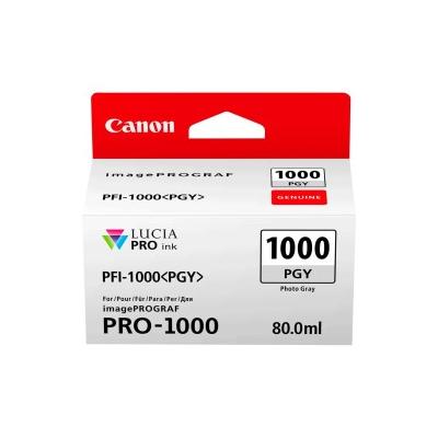 Canon PFI-1000PGY 0553C001 Foto Gri Orijinal Kartuş