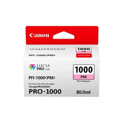 Canon PFI-1000PM 0551C001 Foto Kırmızı Orijinal Kartuş