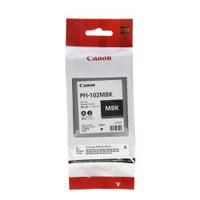 كرتوج Canon PFI-102MBK 0894B001 مطاط أسود