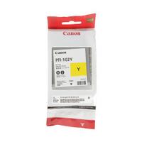 Canon PFI-102Y 0898B001 Yellow Original Ink Cartridge
