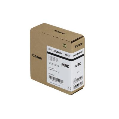 Canon PFI-1300MBK 0810C001 Mat Siyah Orijinal Kartuş