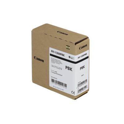 Canon PFI-1300PBK 0811C001 Foto Siyah Orijinal Kartuş