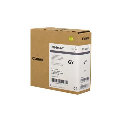 Canon PFI-306GY 6666B001 Gri Orijinal Kartuş