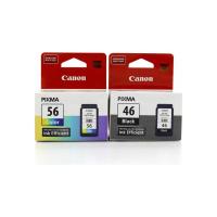 Canon PG-46 CL-56 Siyah ve Renkli Mürekkep Kartuşu Orjinal Kartuş 