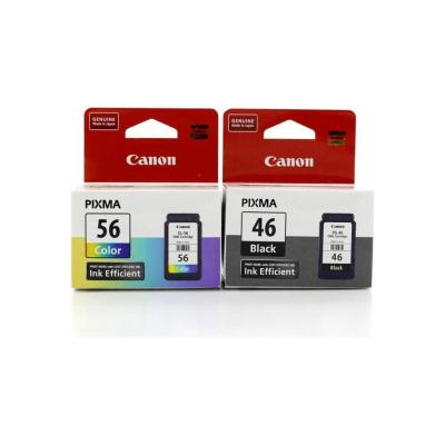 Canon PG-46 CL-56 Siyah ve Renkli Mürekkep Kartuşu Orjinal Kartuş 