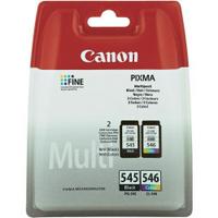 مجموعة الكرتوج Canon PG-545 CL-546 8287B008 الأصلية