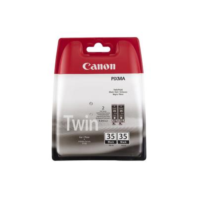 Canon PGI-35 1509B012 Siyah Orijinal Kartuş İkili Set