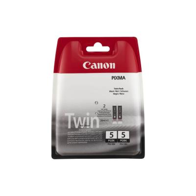 Canon PGI-5 0628B030 Siyah Orijinal Kartuş İkili Set