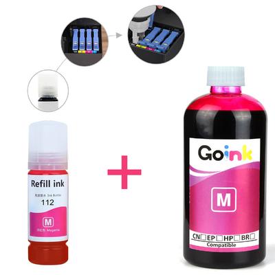 Epson 112 Kırmızı Pigment Mürekkep 500 ml + 70 ml (Muadil)