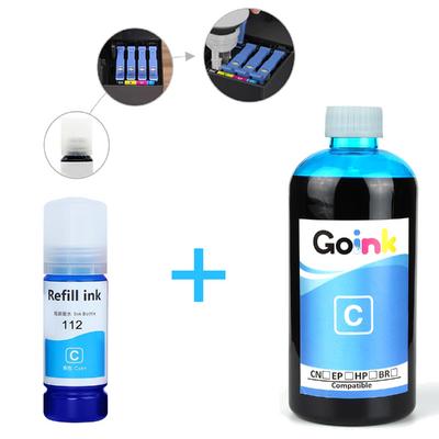 Epson 112 Mavi Pigment Mürekkep 500 ml + 70 ml (Muadil)