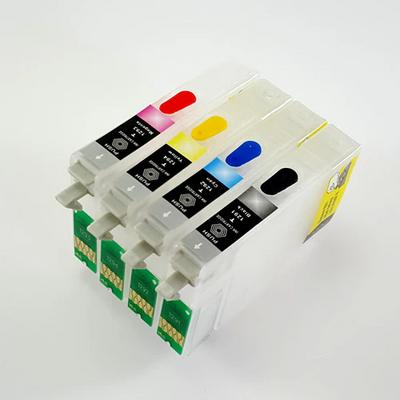 Epson T1281-T1284 Uyumlu Kolay Dolan Kartuş 4 Renk