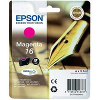 كرتوج Epson 16 T1623 C13T16234020 أحمر أصلي