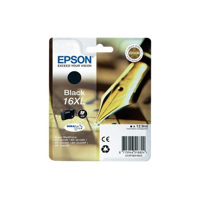 Epson 16XL T1631 C13T16314020 Siyah Yüksek Kapasiteli Orijinal Kartuş
