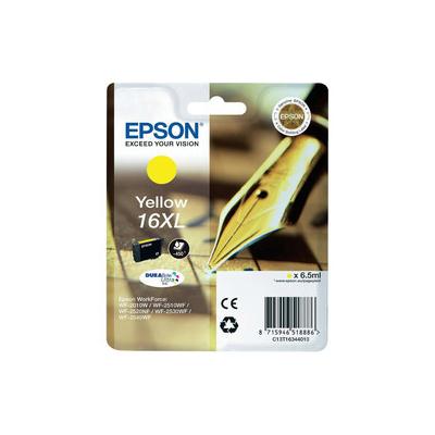 Epson 16XL T1634 C13T16344020 Sarı Yüksek Kapasiteli Orijinal Kartuş