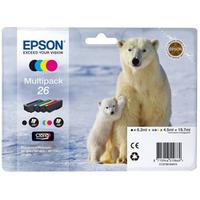 مجموعة الأقراص الأصلية Epson 26 T2616 C13T26164020