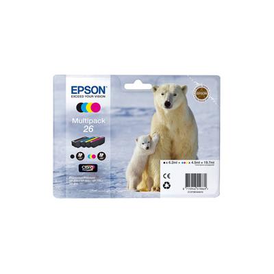Epson 26 T2616 C13T26164020 Orijinal Kartuş Ekonomik Set