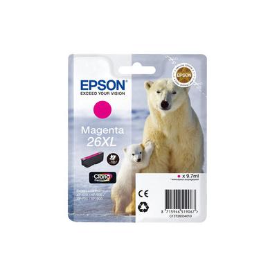 Epson 26XL T2633 C13T26334020 Kırmızı Yüksek Kapasiteli Orijinal Kartuş