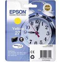 Оригинальный картридж Epson 27 T2704 C13T27044020 желтый