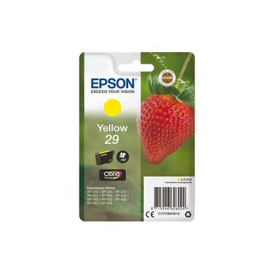 Epson 29 C13T29844022 Sarı Orijinal Kartuş