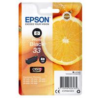 Оригинальный картридж Epson 33 C13T33414022 Фото Черный