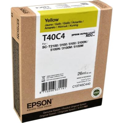 Epson C13T40C440 (T40C4) Sarı Orijinal Kartuş - SC-T3100