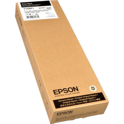 Epson C13T50M100 (T50M1) Foto Siyah Orijinal Kartuş - SC-T7700 / SC-T5700