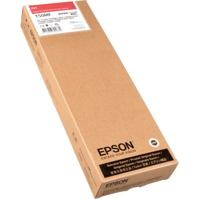 Epson C13T50MF00 (T50MF) Kırmızı Orijinal Kartuş - SC-T7700D / SC-T5700D