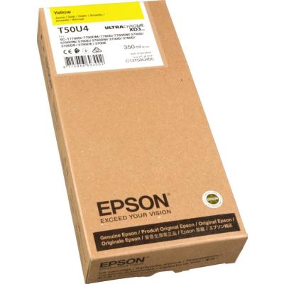 Epson C13T50U400 (T50U4) Sarı Orijinal Kartuş - SC-T5700D / SC-T7700D