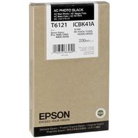 كرتوج Epson C13T612100 (T6121) - أسود فوتوغرافي - Pro 7400