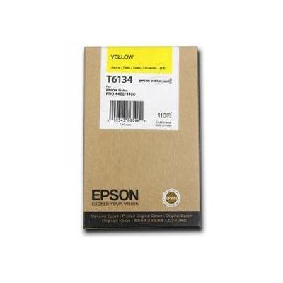 Epson C13T613400 (T6134) Sarı Orijinal Kartuş - Stylus Pro 4000A
