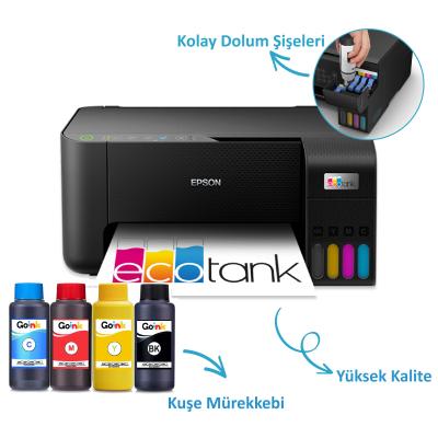 Epson EcoTank L3250 Kuşe Yazıcı / Tarayıcı / Fotokopi / Wifi