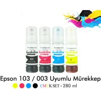 Epson L3150 Uyumlu Mürekkep 4 Renk
